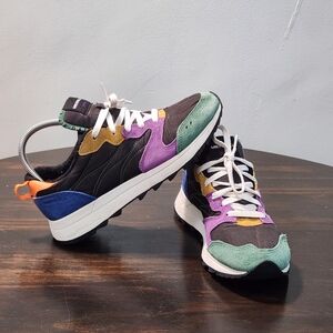 Merrell Alpine Retro Sneakers – Women’s Size 8 – Multicolor Suede Mesh